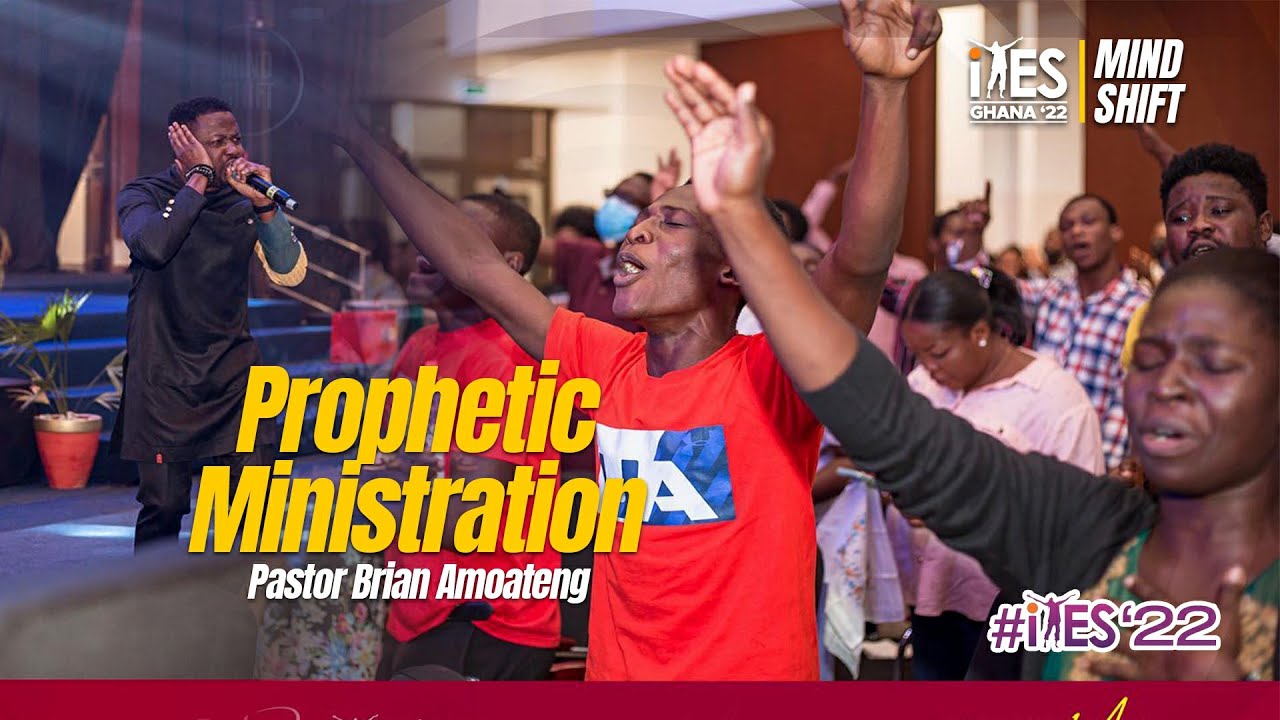 Pastor Brian Amoateng Prophetic Ministration at iYES 22 National Youth All-Night