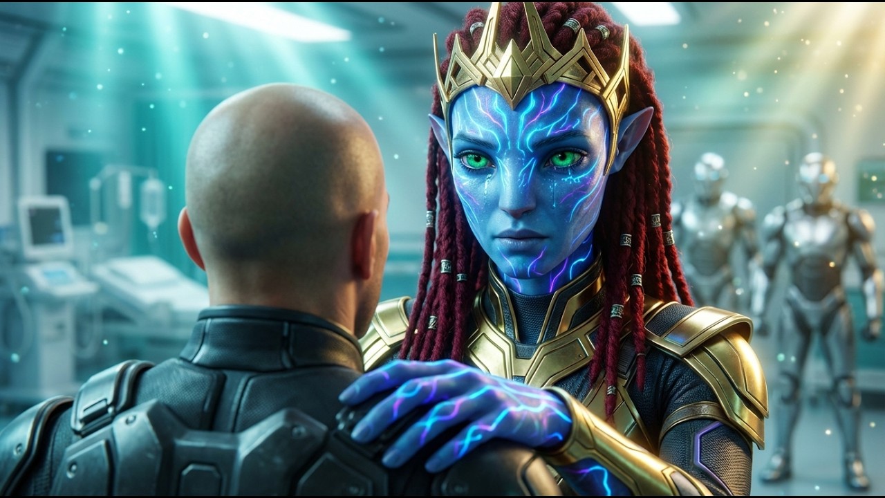 Солдат-человек пожертвовал свою кровь, чтобы спасти инопланетную принцессу — то, что она сделала ...