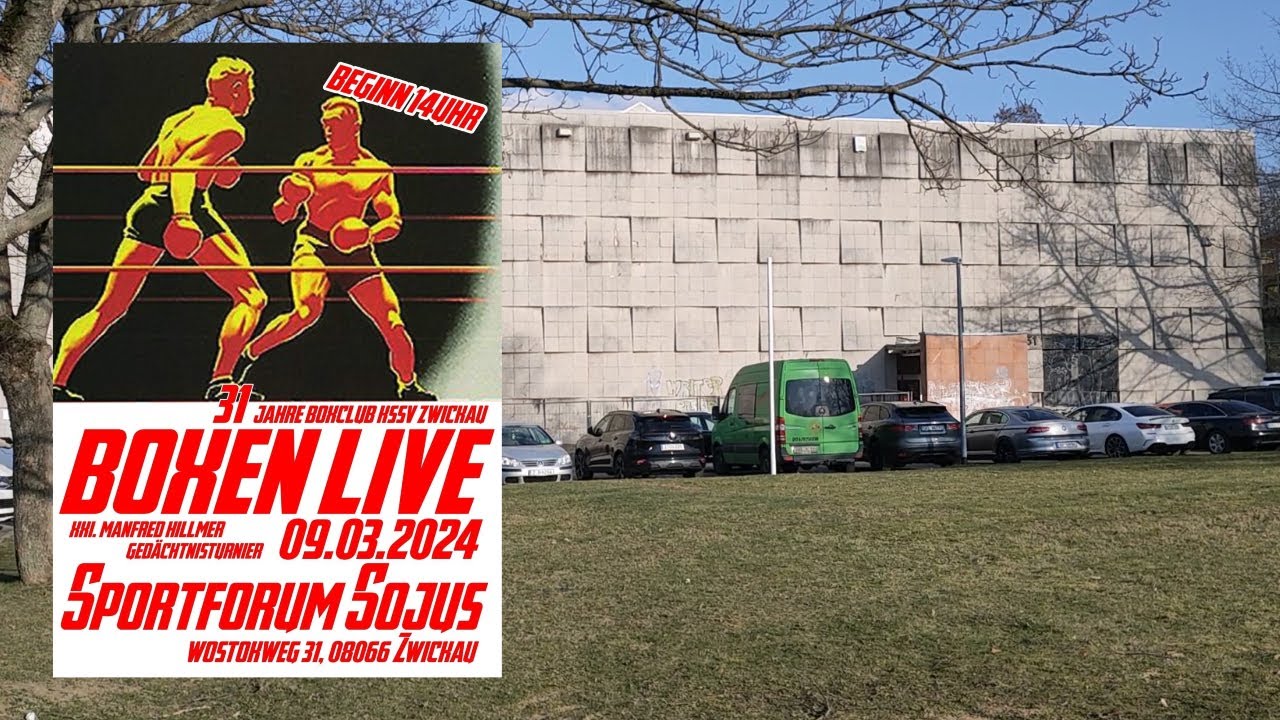 Boxen Live im Sportforum Sojus