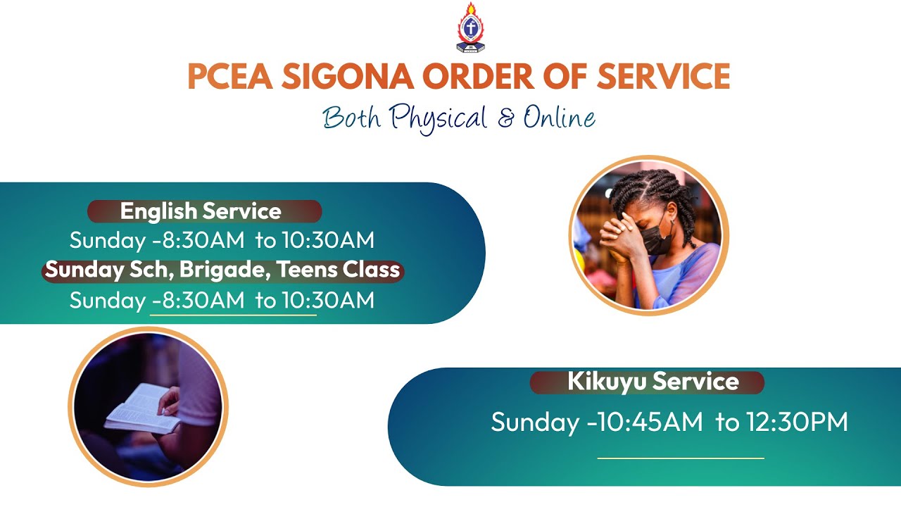 PCEA Sigona  kikuyu service.