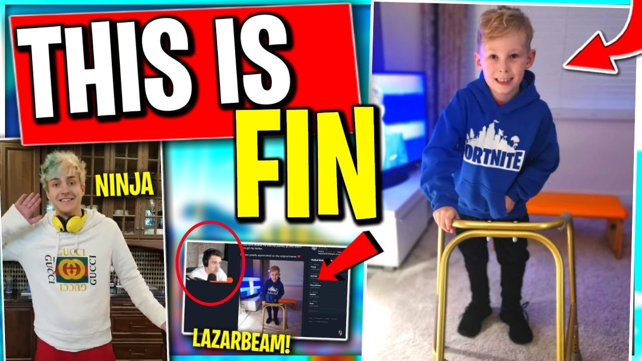 Meet Fin from Ninja and Lazarbeam's Videos
