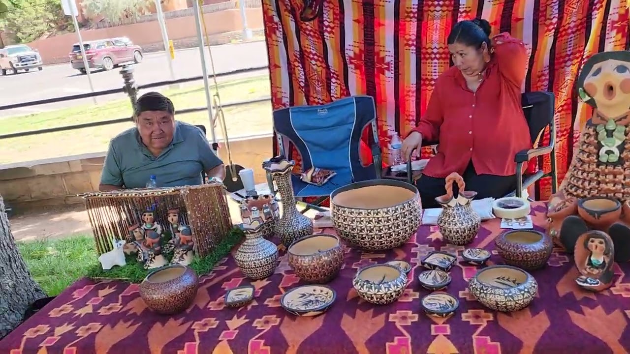 INDIAN MARKET SANTA FE 2023 -  FREE INDIAN MARKET  -  INDIAN MARKET ARTIST WALK THROUGH OUTER LOOP