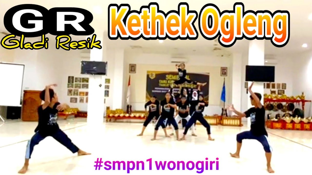 Gladi Bersih Tari Kethek Ogleng #smpn1wonogiri