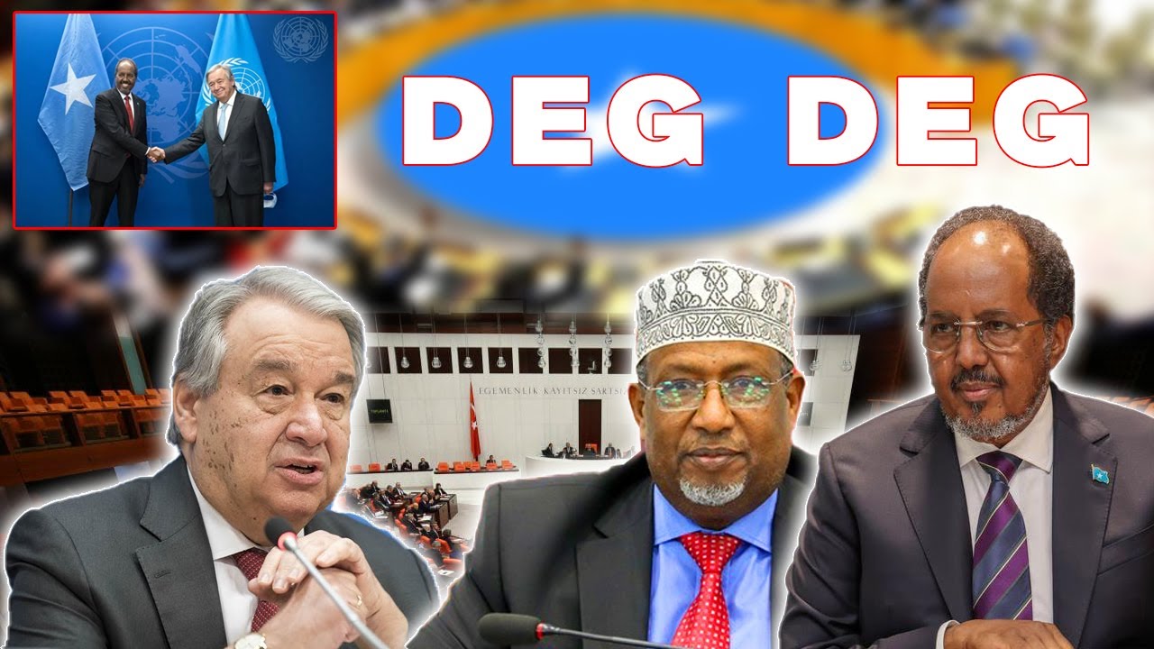 DEG DEG: XASAN SH, OO CASHAR U DHIGAY TRUMP SOMALIA OO TAARIIKH CUSUB QOREYSA IYO MUUNGAAB OO…