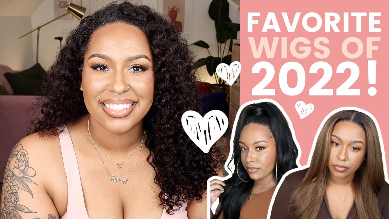 MY FAVORITE WIGS OF 2022! | HUMAN & SYNTHETIC | TRENDS & OTHER STYLES I TRIED | @TheHeartsandcake90