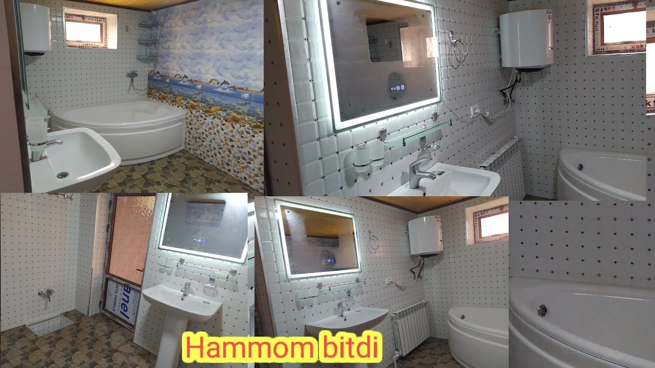 Qishloq sharoitida hammom qurush/кишлок шароитида хаммом куриш душ туалет ванна баня хаммом hammom
