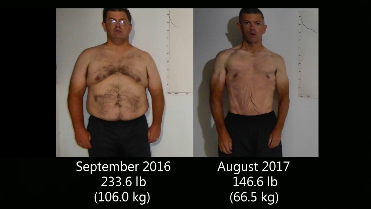 Time-Lapse Weight Loss Transformation