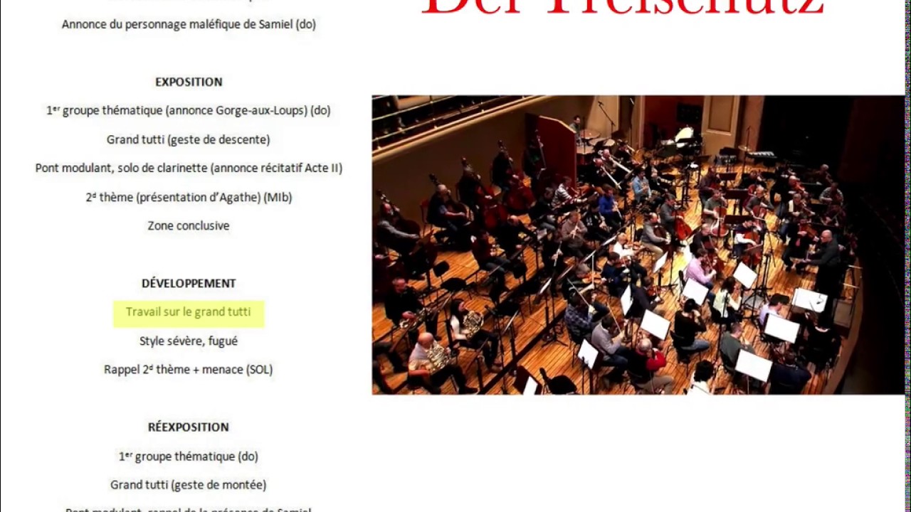 PAFMV-5d, Carl Maria von Weber, Ouverture du Freischütz, analyse forme, C. Abromont