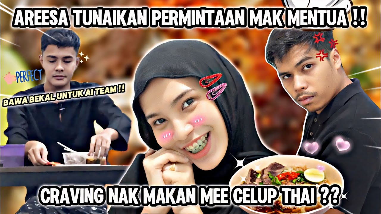 MEE CELUP LAGI UNTUK MAK MERTUA! ALIEFF IRFAN SUKA!