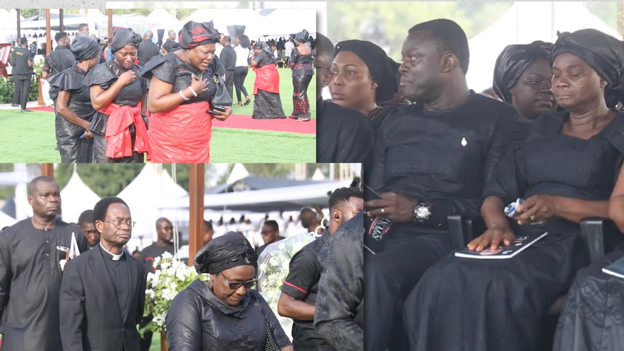 OMG🔥Wife Of Apostle Kwabena Ntumy Can’t hold her Tears .Final Funeral of Apostle Michael Kwabena