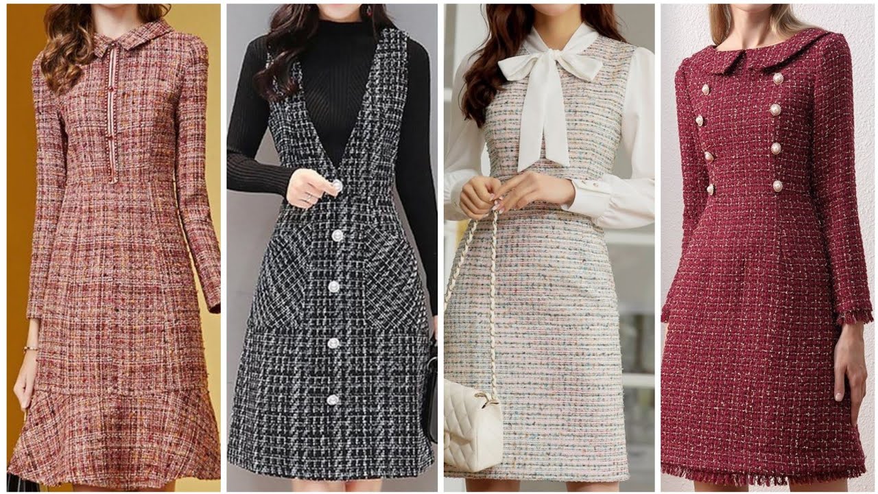 Winter Wear A-line Dresses ideas for girls 2022