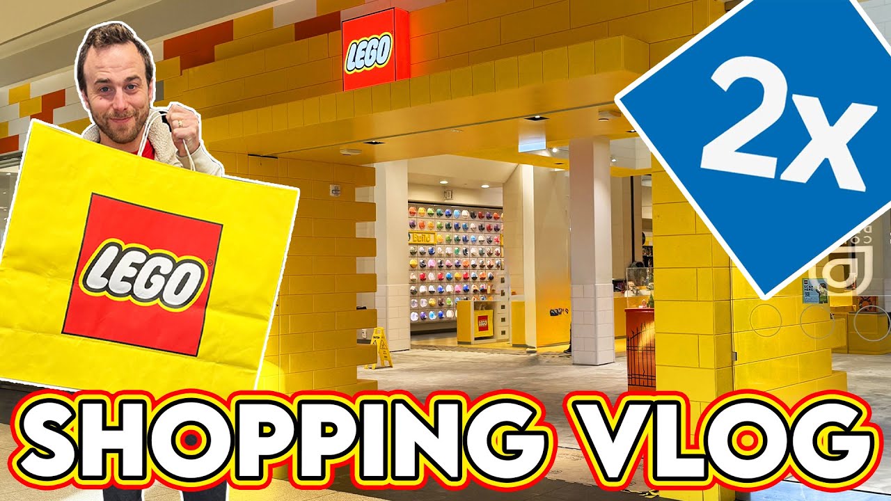 Двойные баллы LEGO за покупки и пополнение наших витрин!