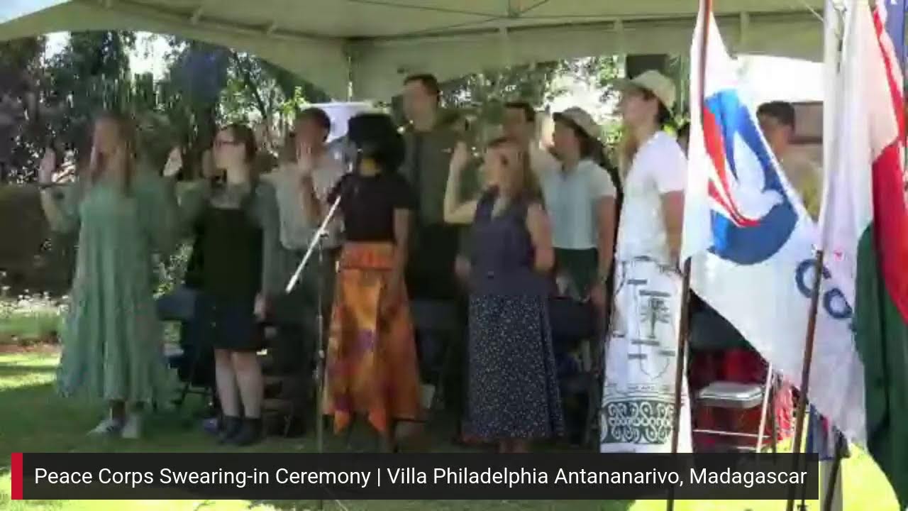 Nov. 14, 2025 - Peace Corps Swearing-in