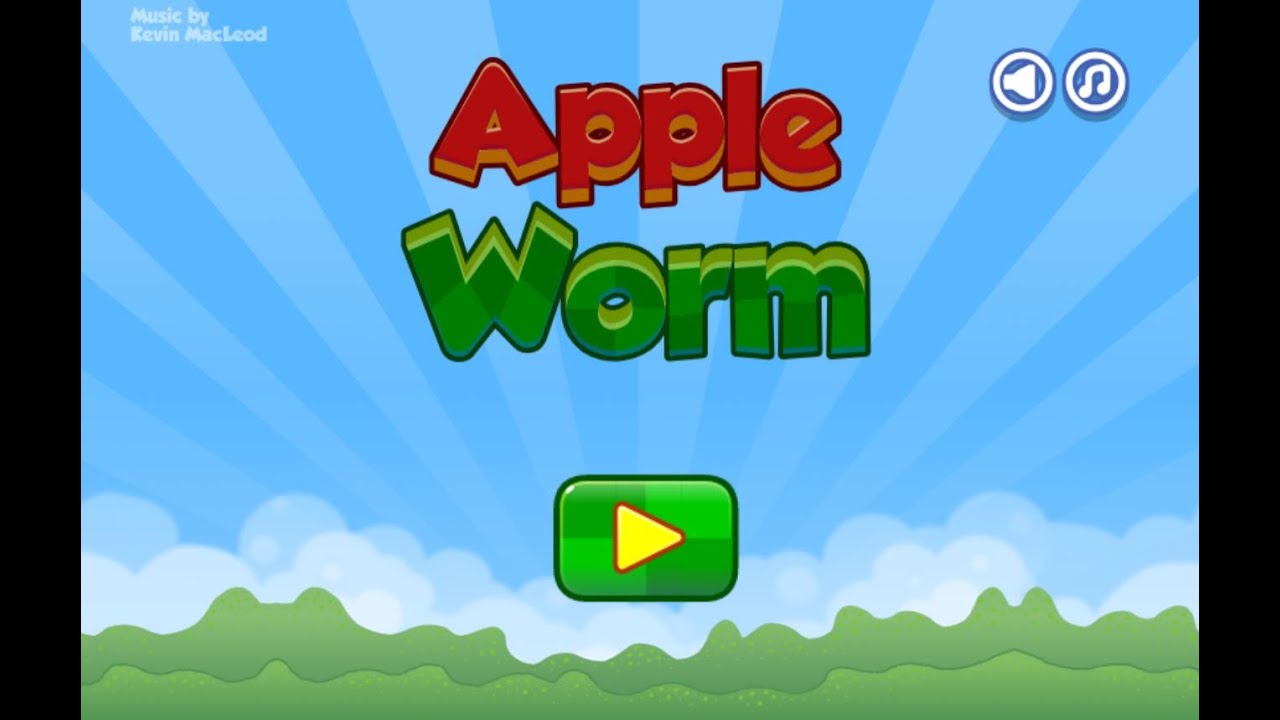 Apple Worm | Sâu Táo : game giải đố vui vẻ 😂 Level 1 - 10