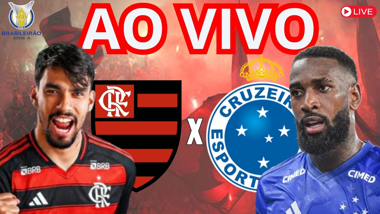 FLAMENGO X CRUZEIRO I PRÉ-JOGO AO VIVO I CAMPEONATO BRASILEIRO 2026