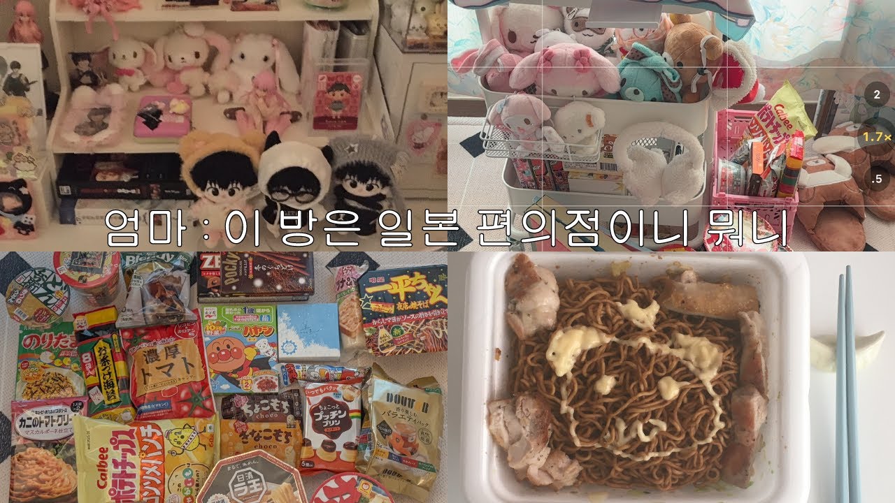 여기가 일본 편의점이니? ˚｡⋆୨୧˚ 일본 간식 • 오차즈케 쉽게 만들기 • 만화카페 • 사카데이 • 인형옷  • 나구모  • 누이 • 사카모토데이즈 • 오타쿠 브이로그