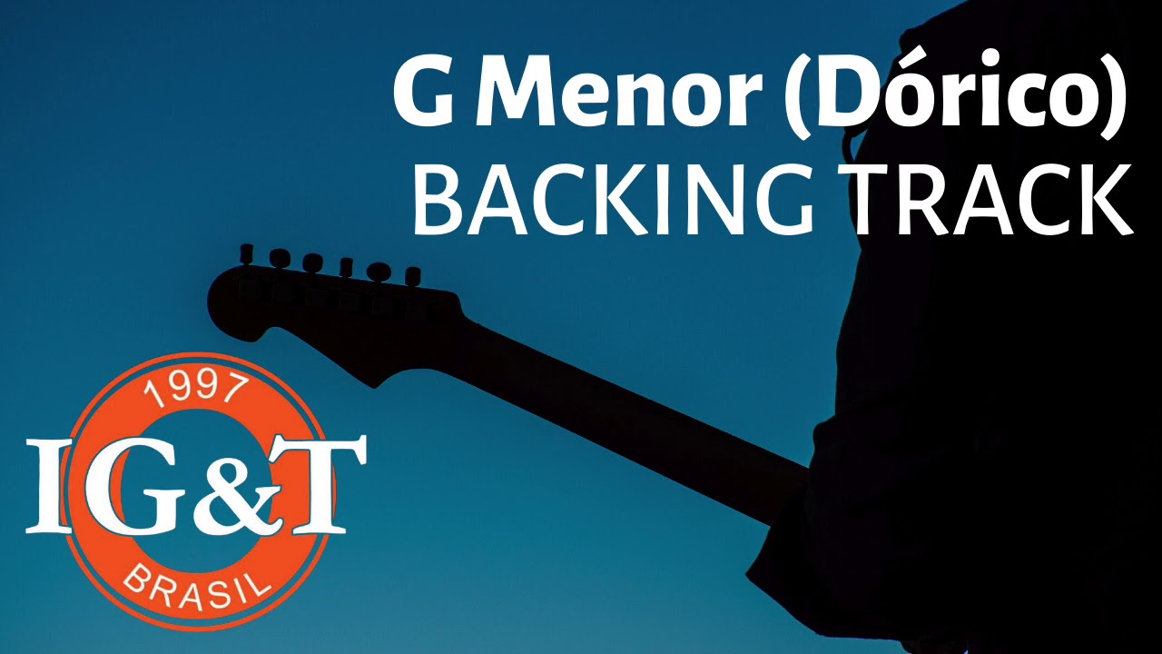 G Menor Dórico Backing Track
