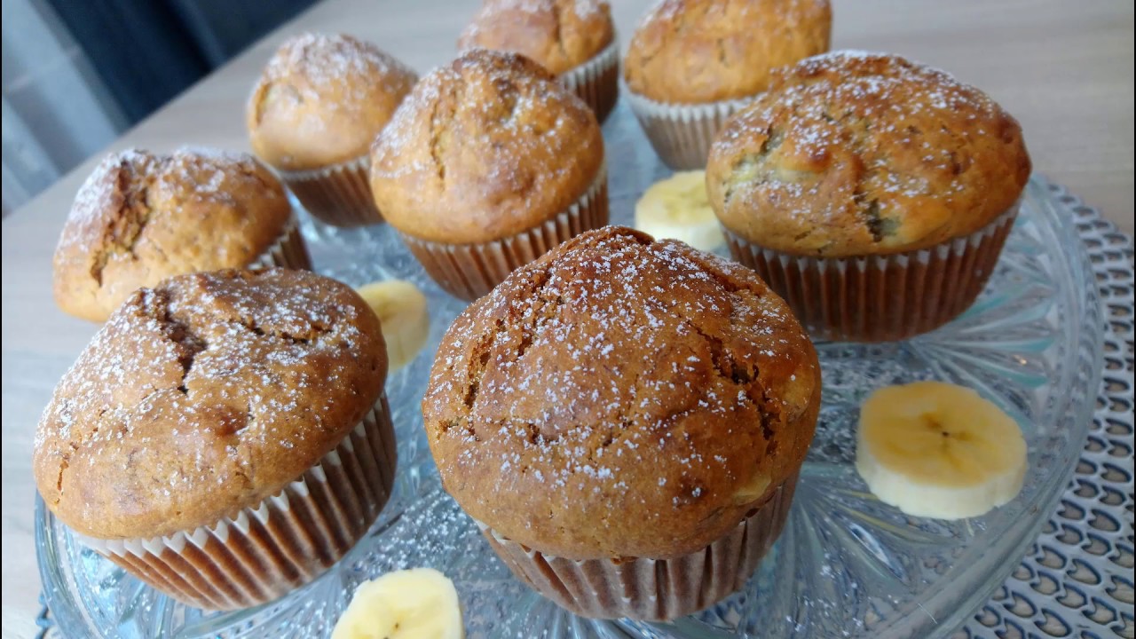 🍌🧁 Muffiny bananowe ekspresowe 🧁🍌