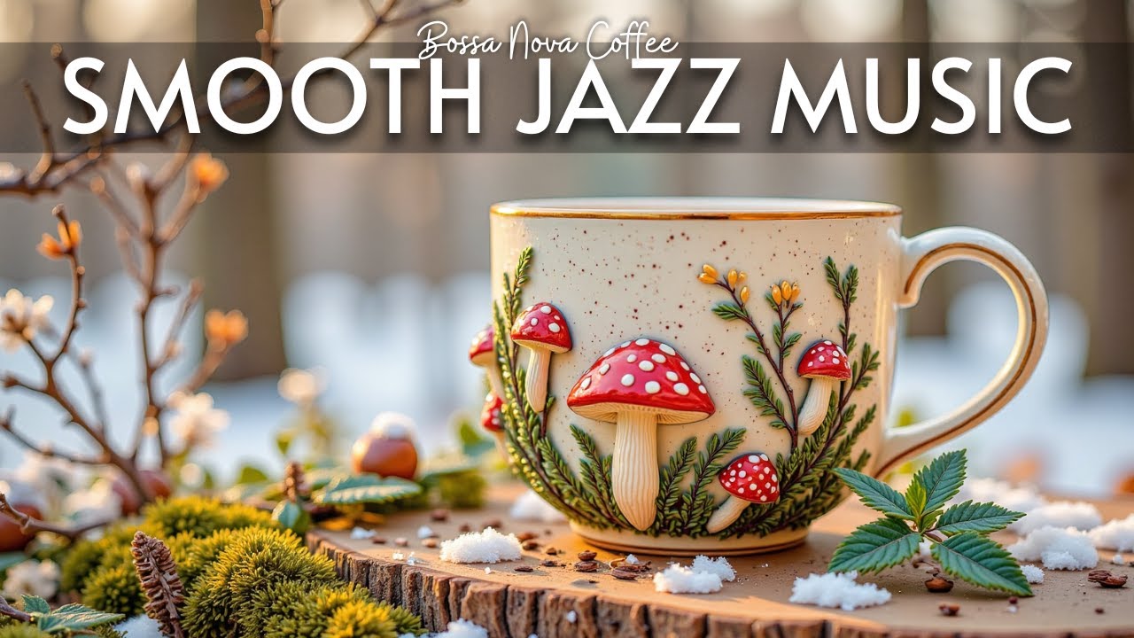 Smooth Jazz Music 🌿 Cozy Bossa Nova Coffee for For Calm, Focus & Relax