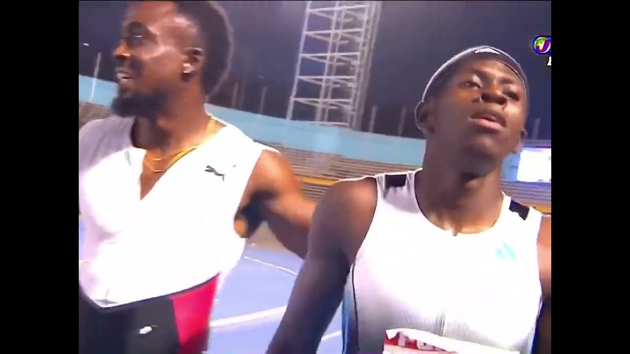 Oblique Seville The Next Usain Bolt! 9.86 and jogging!!