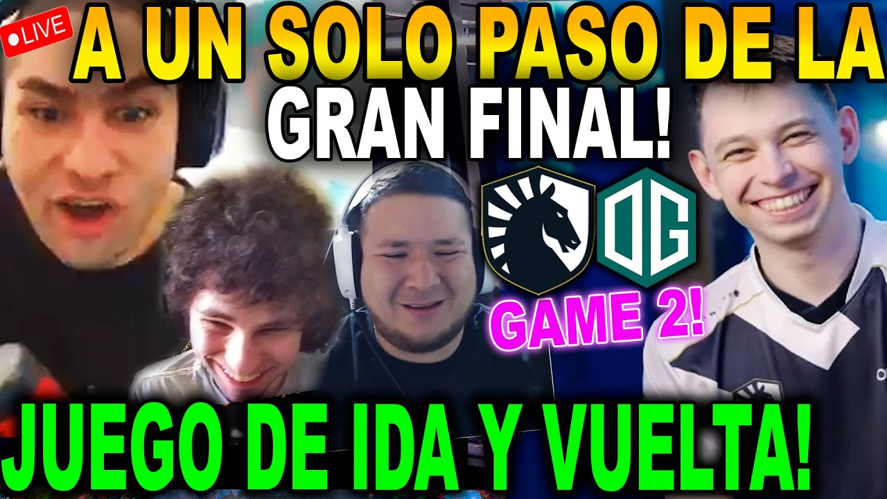 😲A 1 PASO DE LA FINAL!😲 BENJAZ MANDY Y KINGTEKA ANALIZAN EL JUEGO 2 DE LIQUID VS OG! BLAST Slam VI!