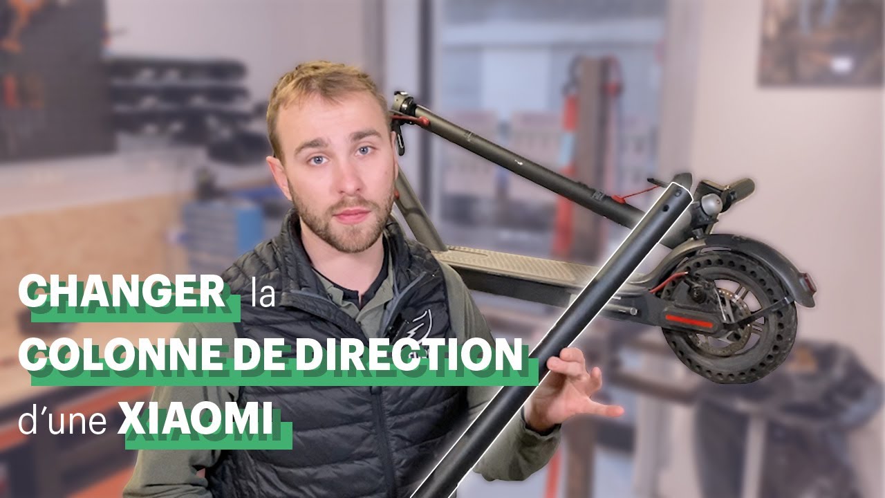 Comment REMPLACER la COLONNE de DIRECTION sur XIAOMI M365 [tuto complet]
