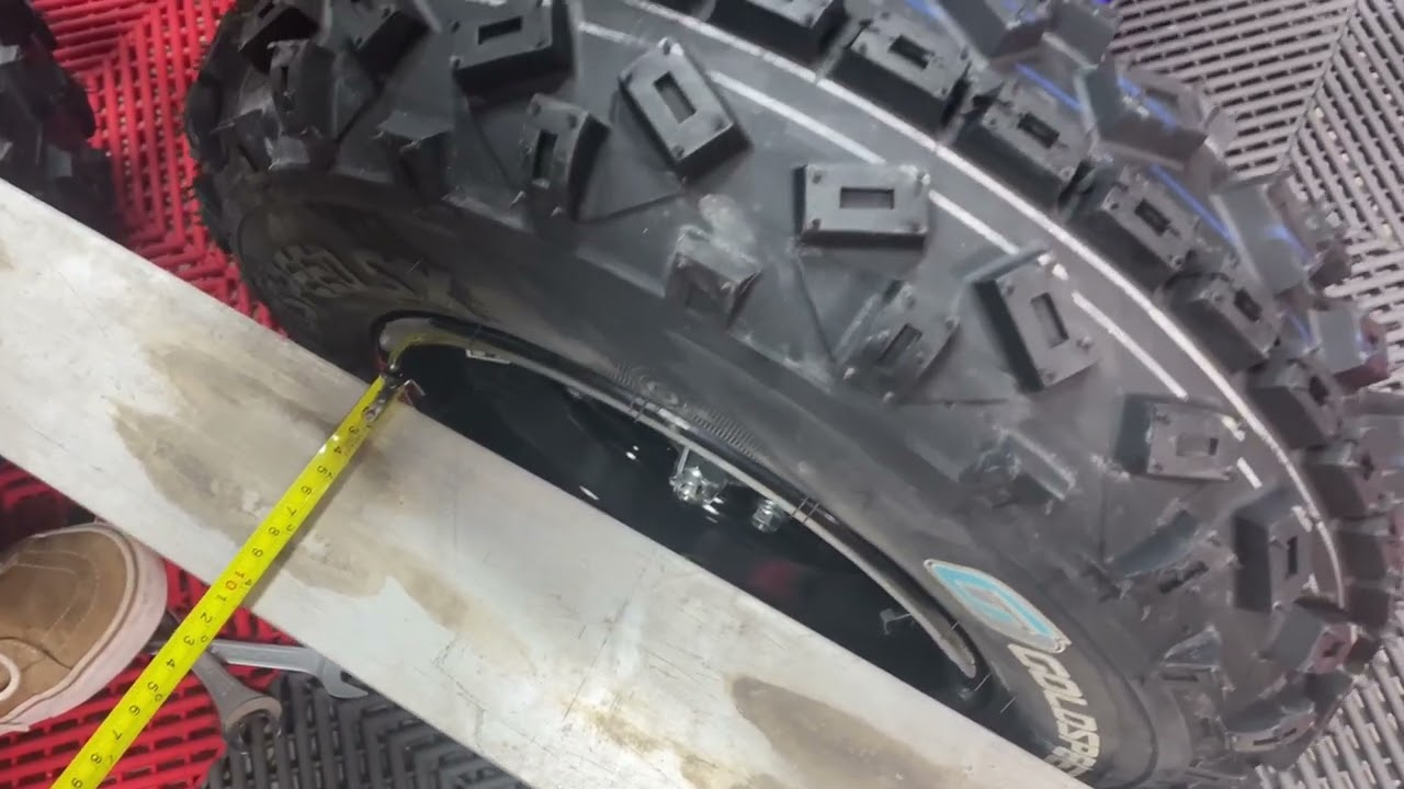 Comment r&eacute;gler son train avant de quad YFZ-R 450