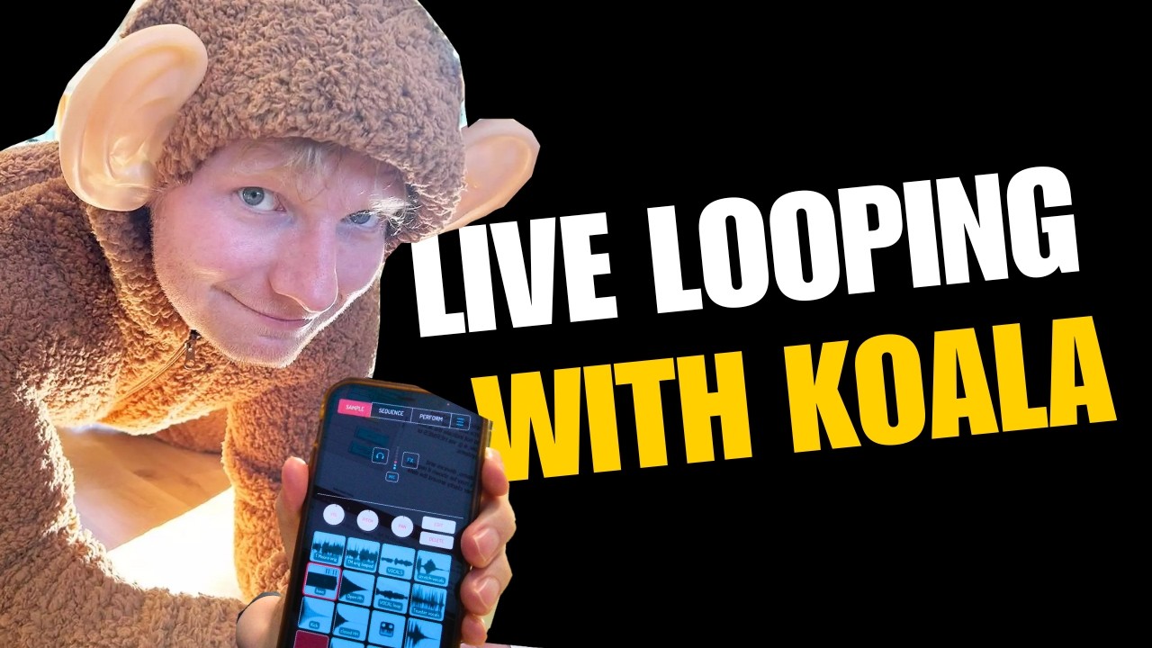 Live Looping with Koala Sampler & Acoustic Guitar | DIY Ed Sheeran Setup