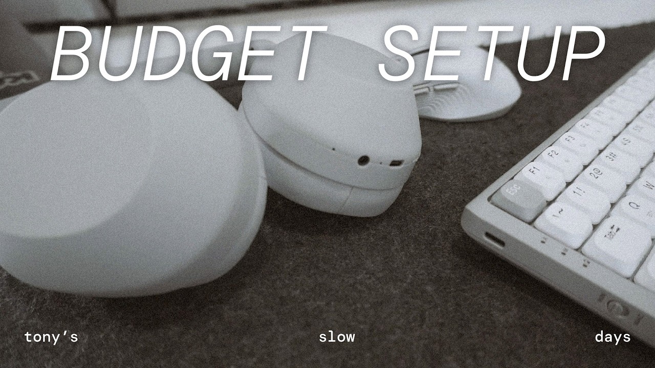 Building a Budget Desk Setup | No Talking