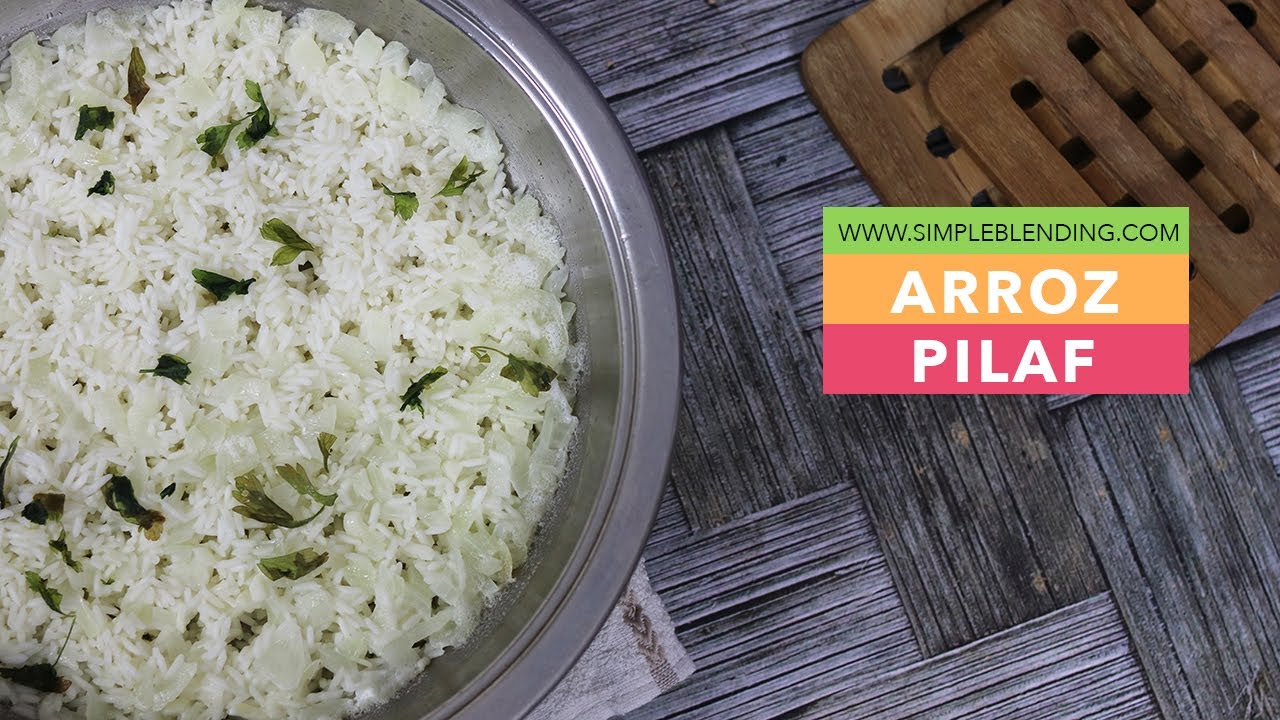 ARROZ PILAF | Arroz blanco en cazuela | Receta básica de arroz