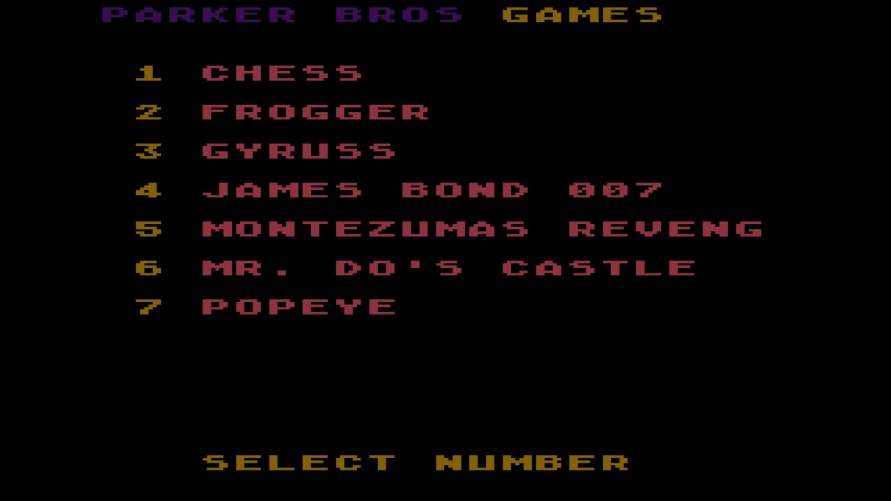 #Atari8bit The GameBox Menu and #fujinet