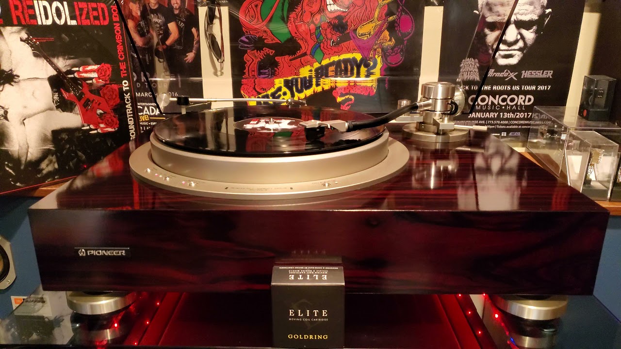 PIONEER PL-70LII WITH GOLDRING ELITE MC CARTRIDGE SOUND...