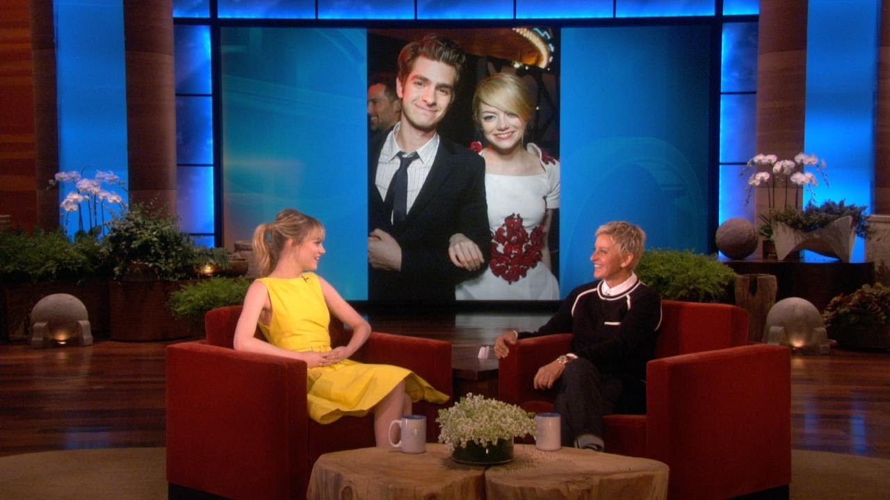 Emma Stone on Co-Star Andrew Garfield