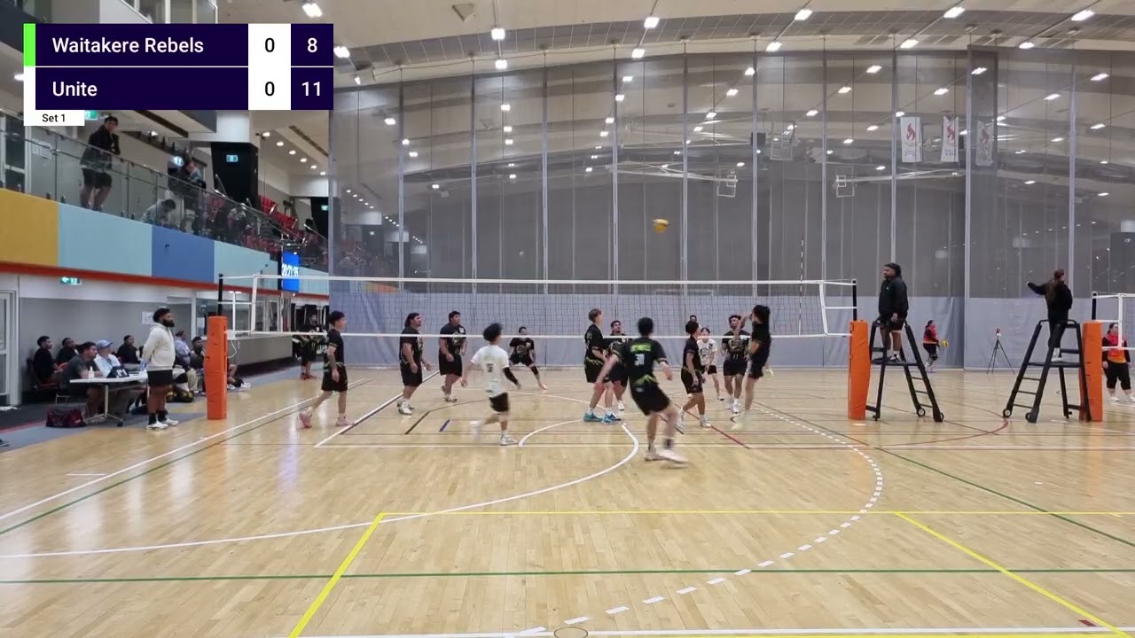 Waitakere Rebels v Unite Volleyball 