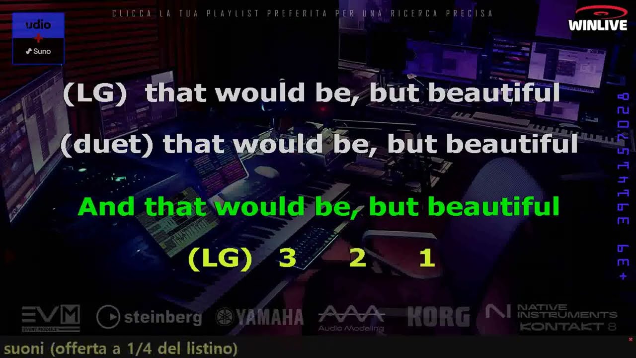 1439 But Beautiful KAR (Original for Renato) con voci Tony Bennett e Lady Gaga (5 version in descr.)