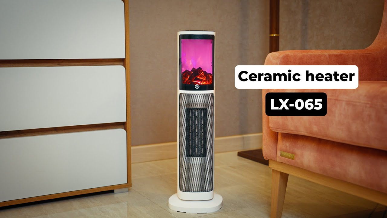Lifenaxx Ceramic heater with decorative fireplace LX-065 (PO POLSKU)