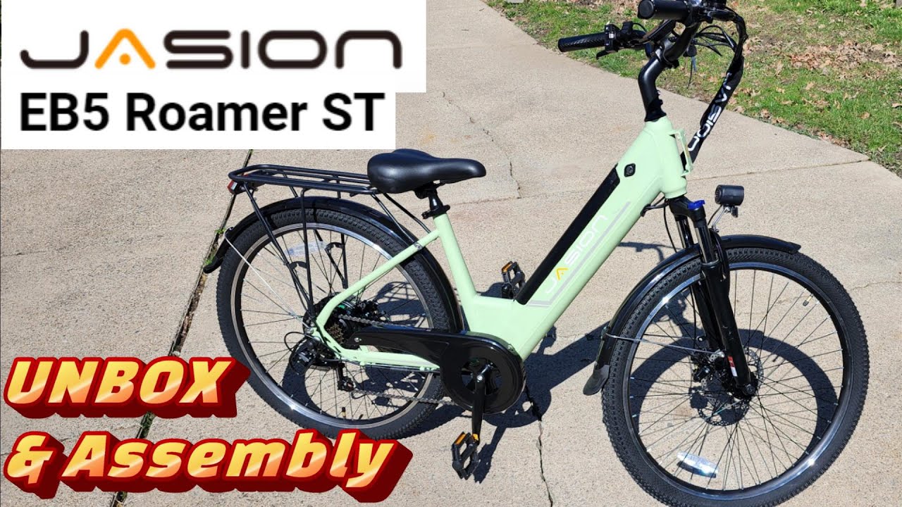 Jasion EB5 Roamer ST Electric Bike Unbox & Assembly