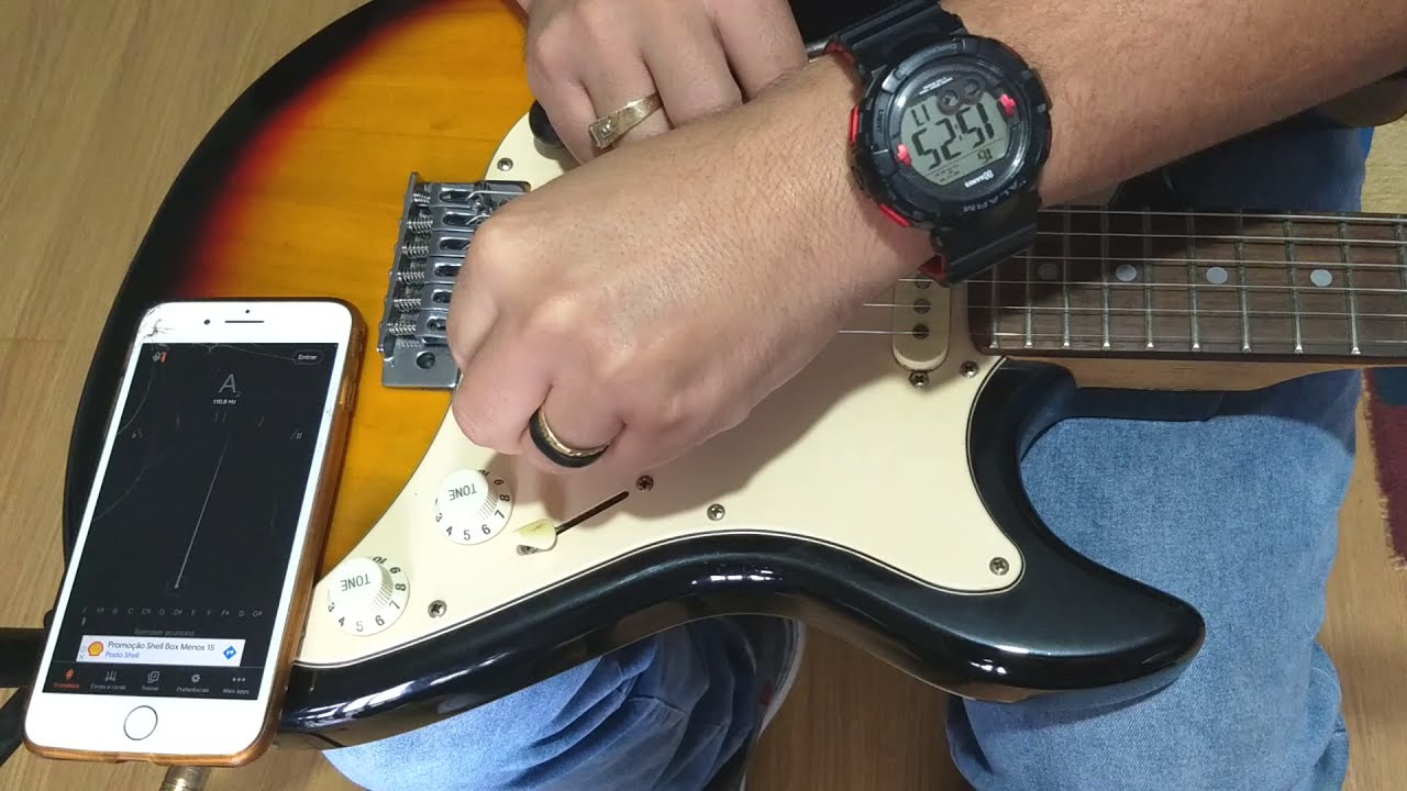 Série FVM #01 - Regulagem de oitava, guitarra stratocaster