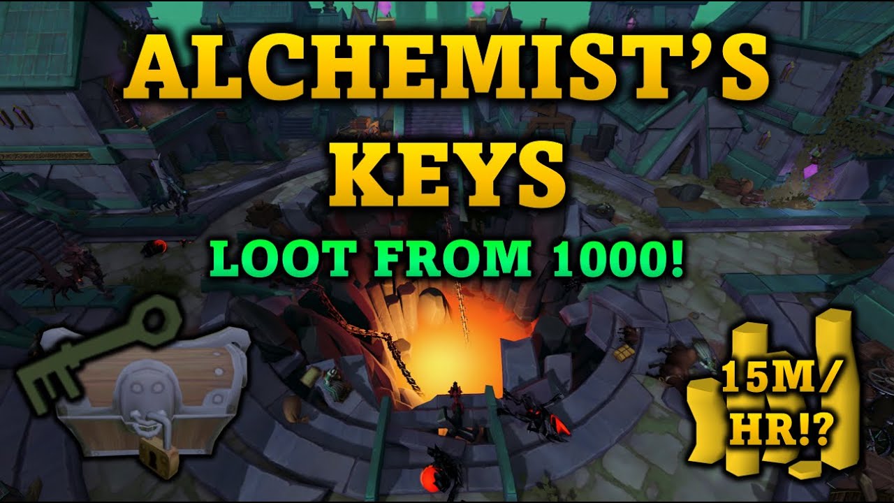 How Much Money Did I Make From 1000 Alchemist's Keys? [RuneScape 3]