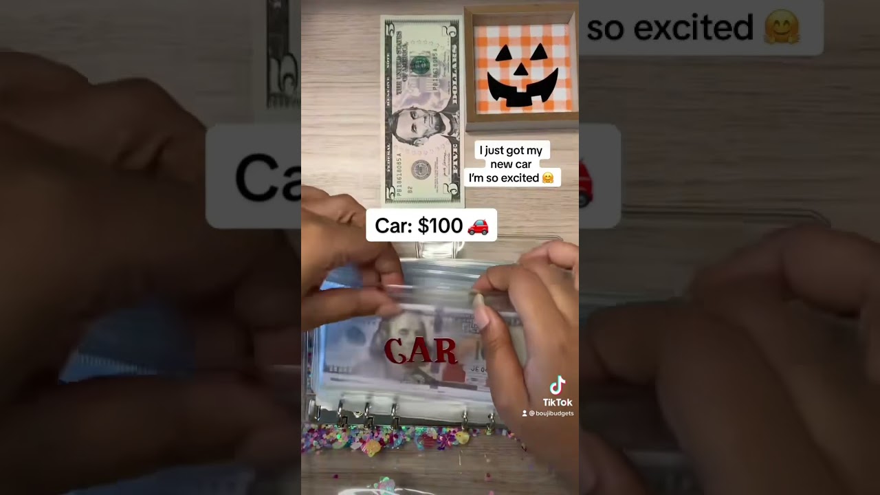 Spooky budgeting on this Halloween 🎃#cashstuffing #save #college #finance #halloween