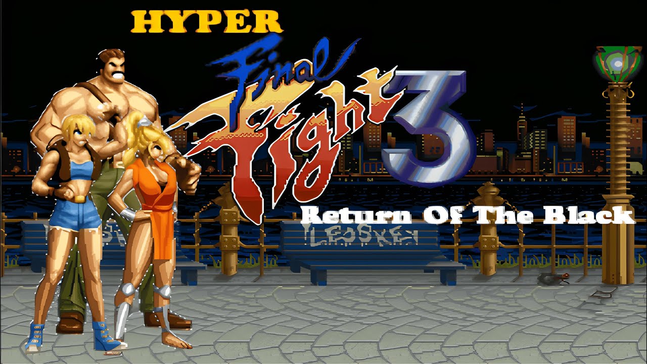 OpenBoR – Hyper Final Fight 3: Return of the Black (2026 Update) Full Longplay