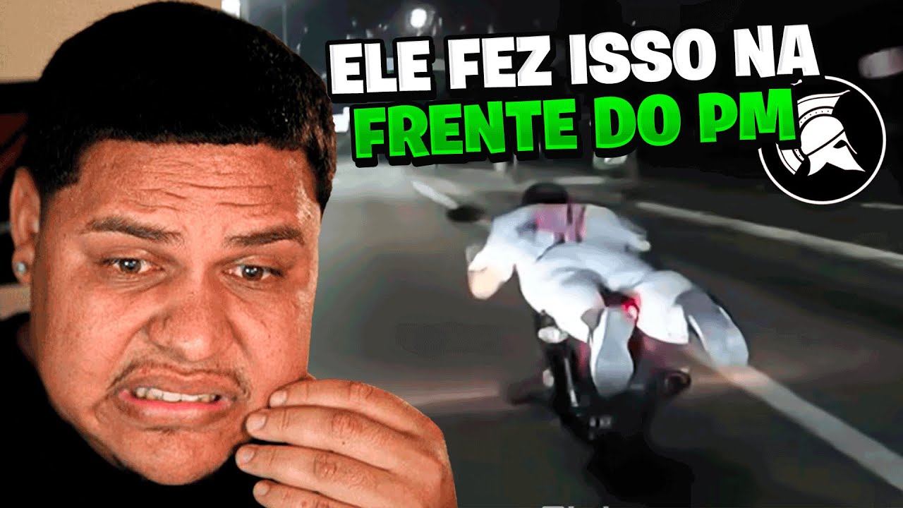 TIROU ONDA NA FRENTE DOS CANA E OLHA NO QUE DEU - JMDECK REAGINDO A ENQUADROS DE MOTO - EP 129