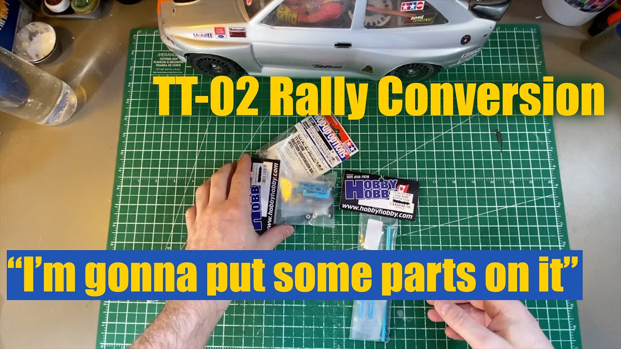 TAMIYA TT-02 Rally Conversion Build/ Upgrades/Hop-ups for Performance. Not for Blue-Bling