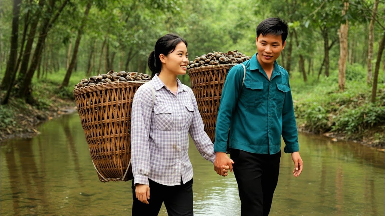 CEO Ditches City for Stunning Wife, Harvests Jungle Snails for Baby Bucks!