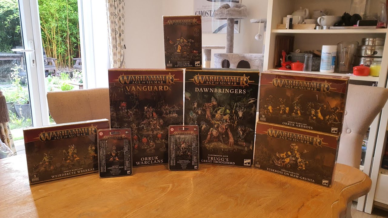 New Orruk Warclans, Ironjawz and Gloomspite Models: Unboxing Age of Sigmar