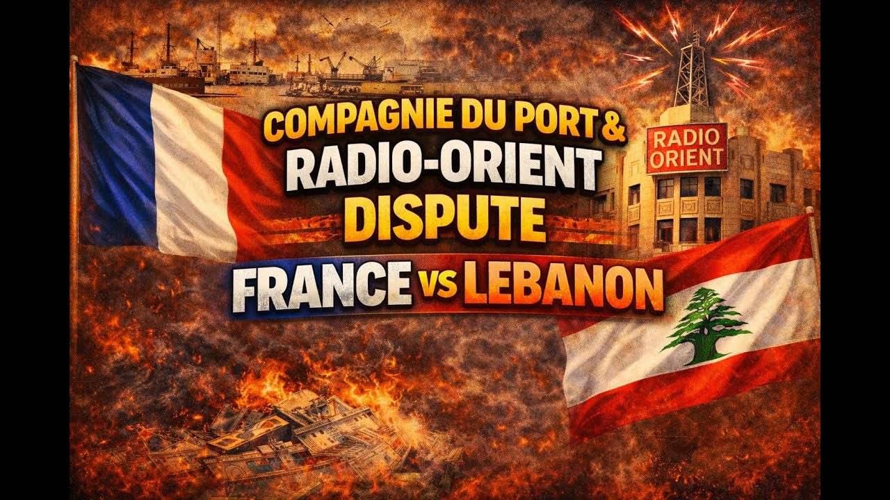 ICJ Case: Compagnie du Port, des Quais et des Entrepôts de Beyrouth and Société Radio-Orient