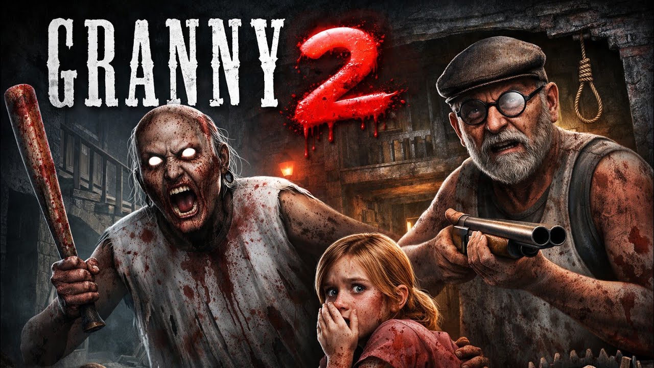 GRANNY 2 ESCAPE 😱 Haunted House Se Zinda Kaise Nikle? | Horror Gameplay Hindi