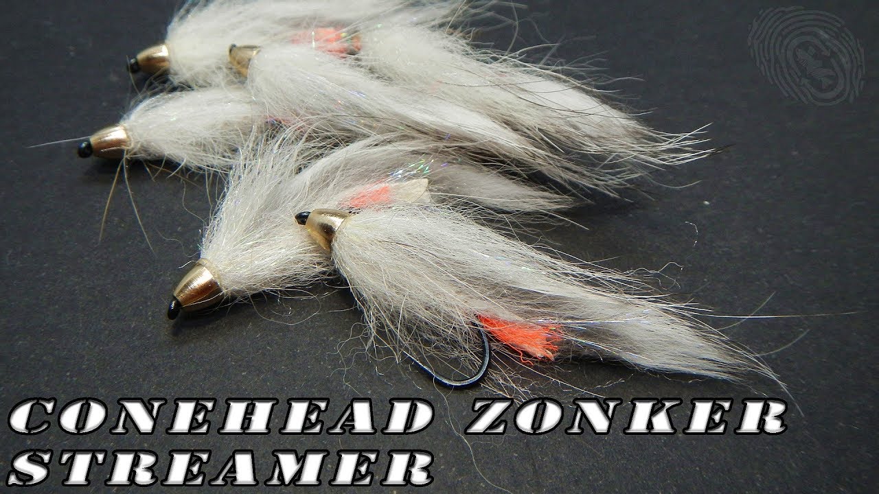 Fly tying: Conehead zonker streamer