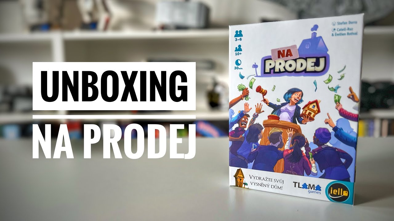 UNBOXING | NA PRODEJ | TLAMA GAMES