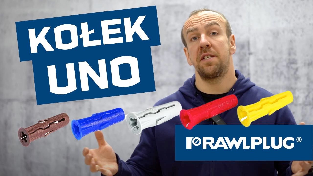 Kolek UNO Rawlplug. Jedyny taki kołek... remont4you